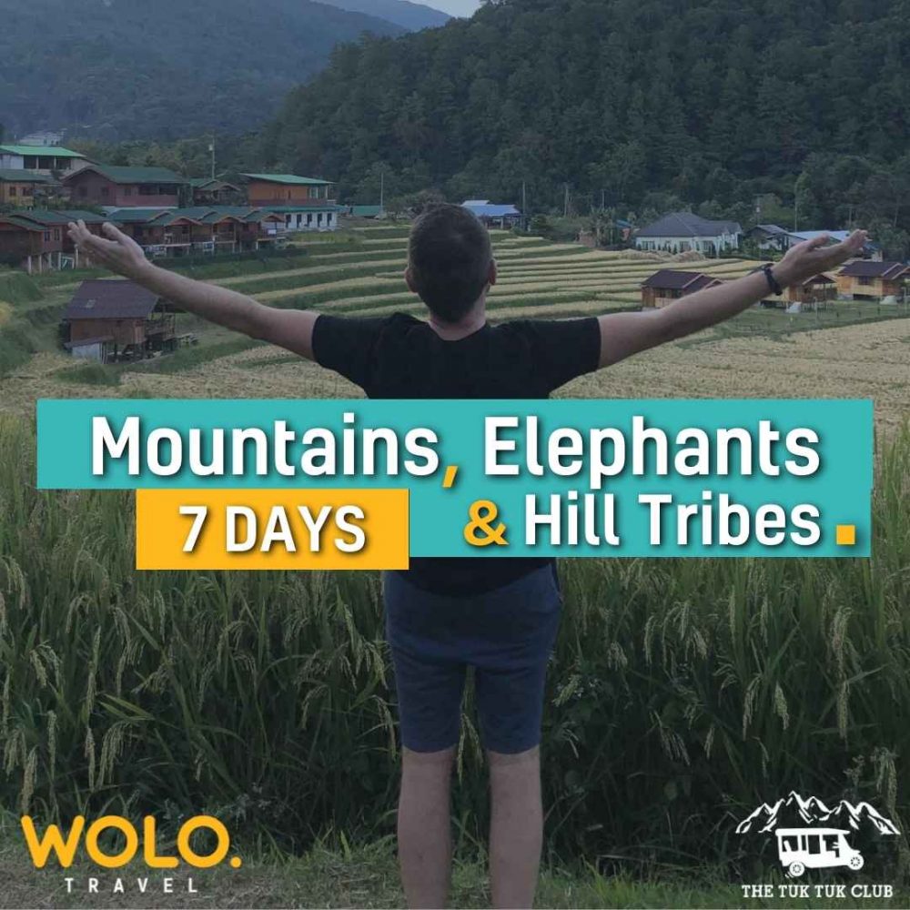 MOUNTAINS, ELEPHANTS AND HILL TRIBES 7 Days